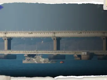 بالفيديو|| أوكرانيا تنشر مشاهداً لـ"طفل البحر" بعد هجماته على جسر القرم - وكالة ستيب نيوز