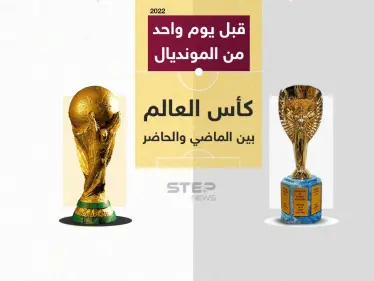 تعرّف على كأس العالم ما بين الماضي والحاضر قبل يوم من انطلاق المونديال - وكالة ستيب نيوز