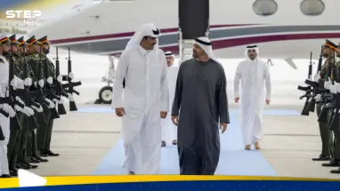 محمد بن زايد وتميم بن حمد