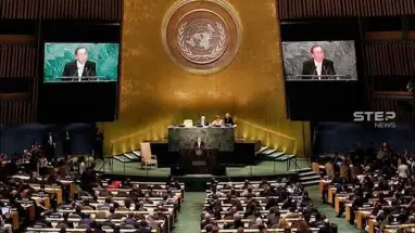 جبهة خليجية موحدة في نيويورك لانتزاع قرار دولي بفتح مضيق هرمز.