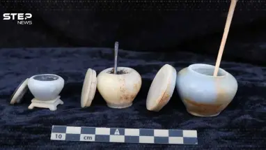 160 إناءً فخاريًا وكنوز نادرة