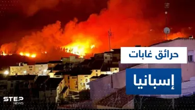 شاهد|| حرائق غابات "هائلة" تدمر قرابة الـ10 آلاف فدان في إسبانيا وتشرد مئات القرويين