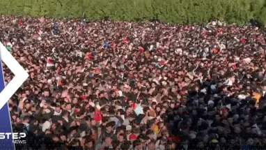 بالفيديو|| تدافع أمام ملعب جذع النخلة بـ البصرة قبيل نهائي خليجي25 بين منتخبي العراق وعمان يوقع ضحايا
