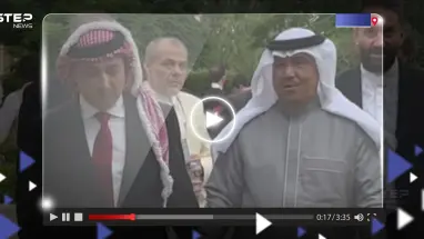 شاهد|| كواليس أغنية زفة "حسين ورجوة".. عمر العبداللات ينشر فيديو برفقة فنان العرب