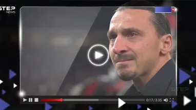 شاهد|| الدموع تغمر ابراهيموفيتش.. وهو يعلن اعتزاله كرة القدم عن 41 عاما