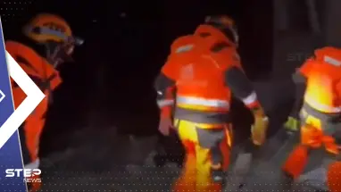 بالفيديو || تقنية "غريبة" يستخدمها عمال الإنقاذ الصينيين في البحث عن ناجين من زلزال تركيا
