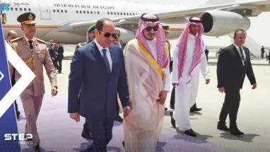 شاهد|| الرئيس المصري يصل جدة لحضور القمة العربية