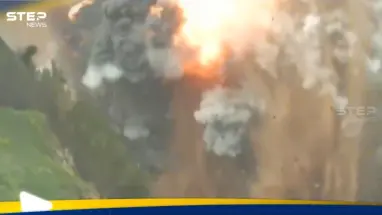 شاهد ما فعلته إسرائيل بجسر القاسمية جنوب لبنان (فيديو)