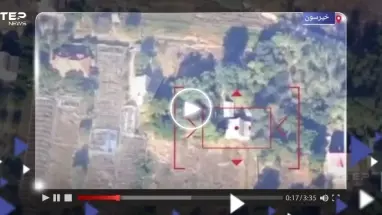 بالفيديو|| بضربةٍ واحدة.. صاروخ أوكراني يدمر مقراً اجتمع فيه "كبار الضباط الروس"