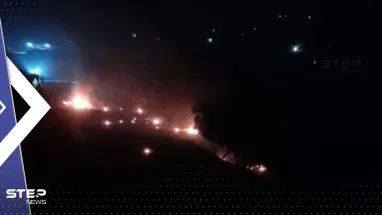 بالفيديو|| طائرة للتحالف الدولي تضرب "هدفاً" في إدلب شمال سوريا.. ومصادر تكشف التفاصيل