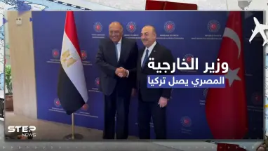 شاهد|| وزير الخارجية المصري يصل تركيا ويؤكد مع نظيره التركي على أهمية تعزيز العلاقات الثنائية
