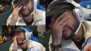 شاهد نيمار يبكي على البث المباشر بعد خسارته مليون يورو في البوكر
