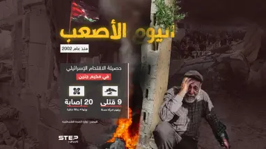 وزارة الصحة الفلسطينية تعلن حصيلة الاقتحام الإسرائيلي على مخيم جنين