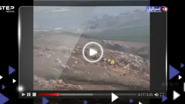 بالفيديو|| تحرّك مسلحون يحملون أعلام حزب الله باتجاه الحدود الإسرائيلية وإطلاق نار كثيف