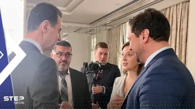 هدية مديرة قناة روسية لـ بشار الأسد تثير سخرية على مواقع التواصل.. ومغرّدون يصفونها بـ"المذلة" (شاهد)