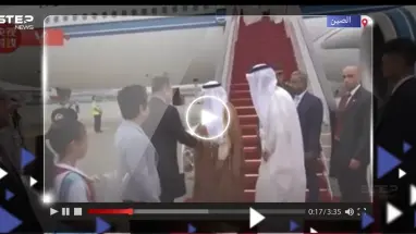 بعد وصول بشار الأسد إلى الصين.. طائرة زعيم خليجي تحط في بكين