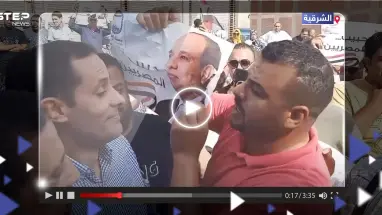 مصر.. محاولات للاعتداء على المرشح المحتمل أحمد طنطاوي أمام الشهر العقاري (فيديو)