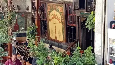 سوريا دمشق مقهى قديم - عدسة الجمهور - وكالة ستيب نيوز