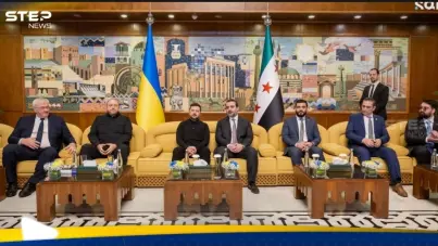 الرئيس الأوكراني في سوريا.. من استقبله من مطار دمشق!؟: آخر الأخبار