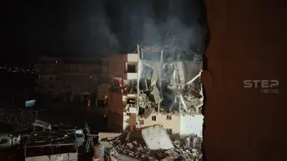 جانب من الدمار الهائل الذي خلفته الغارات الجوية الإسرائيلية على بلدة طيردبا بقضاء صور جنوب لبنان.