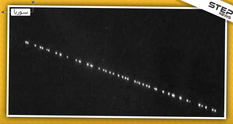 قطار من الأضواء الغريبة في سماء إدلب وعدد من الدول العربية.. ما حقيقتها!؟: أخبار