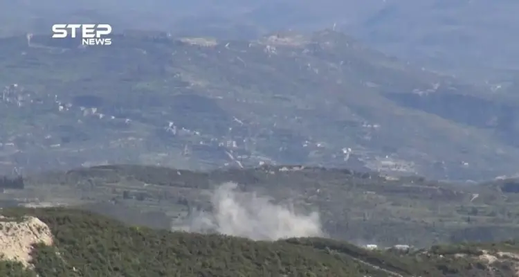 شاهد القصف المدفعي على قرى ريف جسر الشغور غرب إدلب من نقاط قوات النظام بريف اللاذقية: أخبار