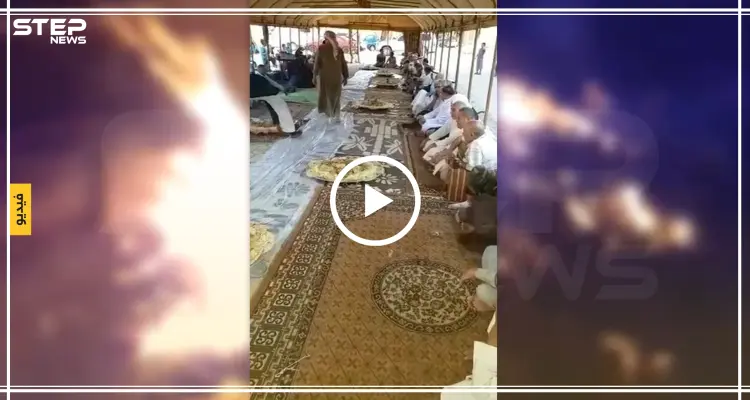 بعد مطالبة أهالي دير الزور بإسقاط النظام السوري شيخ عشيرة يقيم وليمة غداء ضخمة لشبيحته (فيديو): أخبار