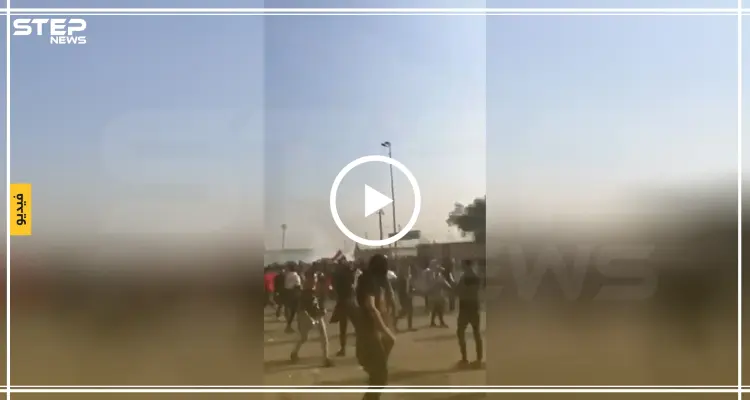 بالفيديو || اشتباكات بين متظاهرين و قوات الأمن ومحاولات قطع طرق في بغداد: أخبار