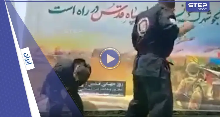 بالفيديو|| عنصر من الحرس الثوري الإيراني يستعرض قواه فيصيب زميله بـ"منطقة حساسة": أخبار