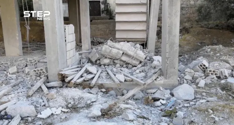 شاهد آثار قصف نظام الأسد وحليفته روسيا بالصواريخ العنقودية على مدينة كفرنبل بريف إدلب: أخبار