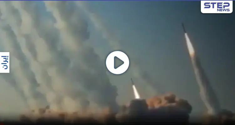 بالفيديو|| لحظة إطلاق عدد كبير من الصواريخ الباليستية دفعة واحدة ضمن مناورات الحرس الثوري الإيراني: أخبار