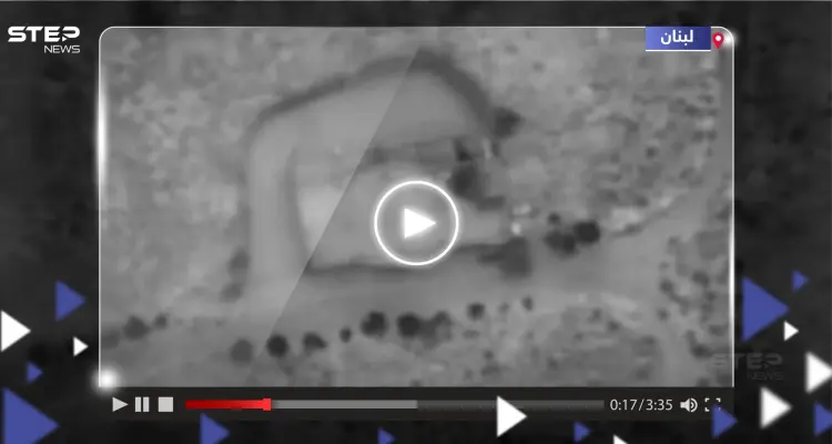 شاهد|| الجيش الإسرائيلي ينشر فيديو للحظة استهداف منظومة صواريخ أرض جو لحزب الله في لبنان: أخبار