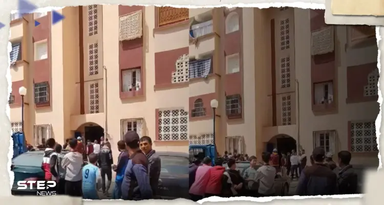 بالفيديو|| حدث مفزع ومخيف في مبنى بالجزائر وهروب السكان المرعوبين: أخبار
