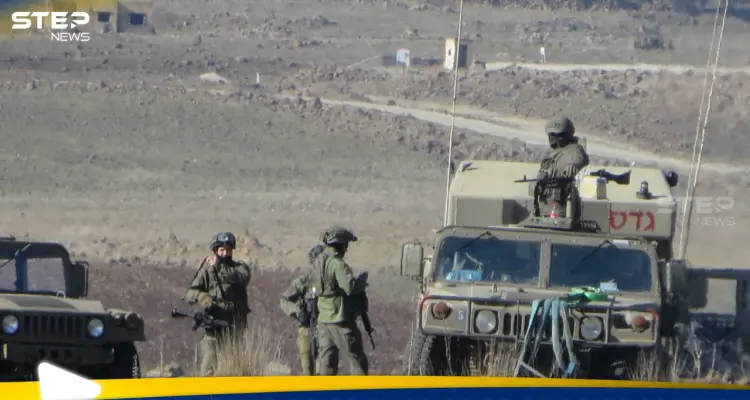 توغل إسرائيلي جديد في ريف القنيطرة ورفع العالم الإسرائيلي داخل الأراضي السورية