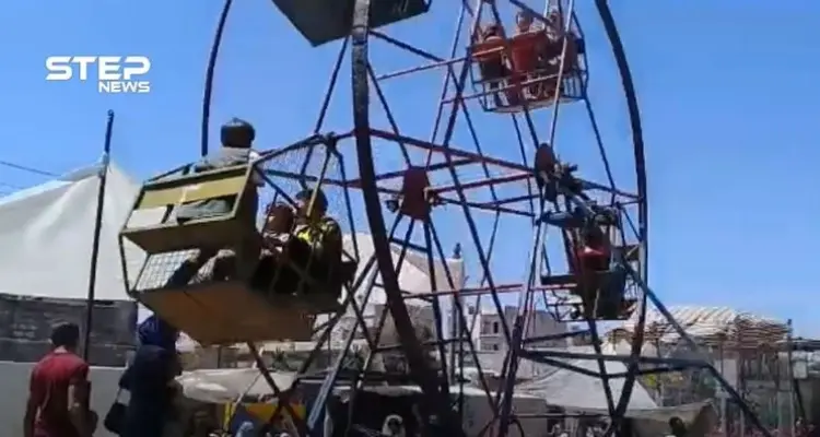 شاهد أجواء العيد وفرحة الأطفال في مدينة الدانا بريف إدلب الشمالي: أخبار