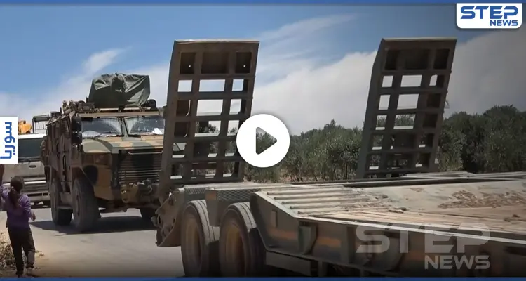 دخول تعزيزات عسكرية جديدة تابعة للجيش التركي باتجاه عمق محافظة إدلب: أخبار