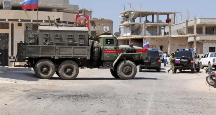 القوات الروسية تدخل درعا البلد تنفيذاً لبنود الاتفاق الجديد: أخبار