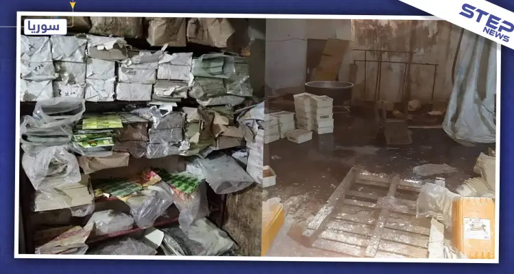 بالصور|| شرطة النظام السوري تضبط معمل حلاوة طحينية شبيه بمكب النفايات في حماة!: أخبار