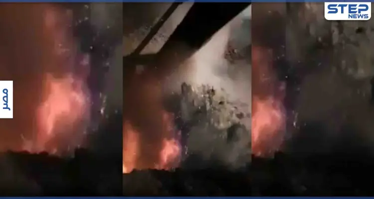 بالفيديو|| بسبب الطفلة السوداء وصاحبها.. نيران تخرج من باطن الأرض بمصر وتثير جدلاً: أخبار