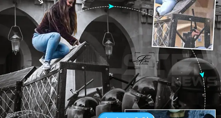 مشهد من مظاهرات لبنان أمام المجلس النيابي: أخبار