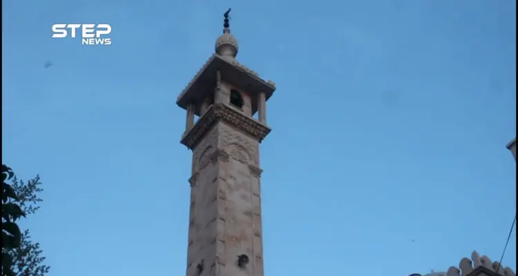 أذان المغرب من مسجد السيدة فاطمة الزهراء في مدينة الباب بريف حلب: أخبار