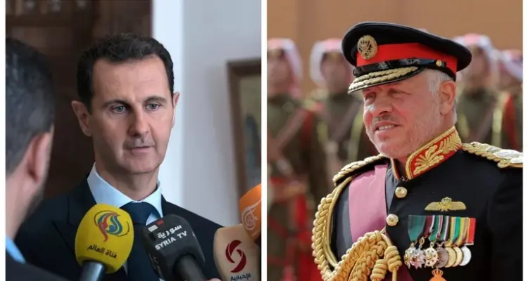 العاهل الأردني يتلقى اتصالاً من بشار الأسد تناول تعزيز التعاون: أخبار