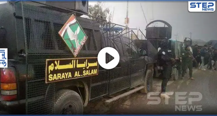 حاملاً السلاح بيده ومهدداً بقطع الرقاب.. أنصار سرايا السلام يهددون المعتصمين العراقيين (فيديو): أخبار