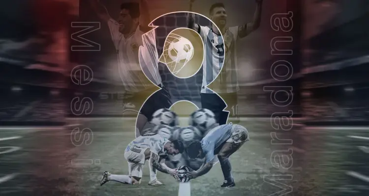 في ذكرى رحيله.. ميسي يعادل أرقام مارادونا في كأس العالم بـ 8 أهداف في 21 مباراة: أخبار