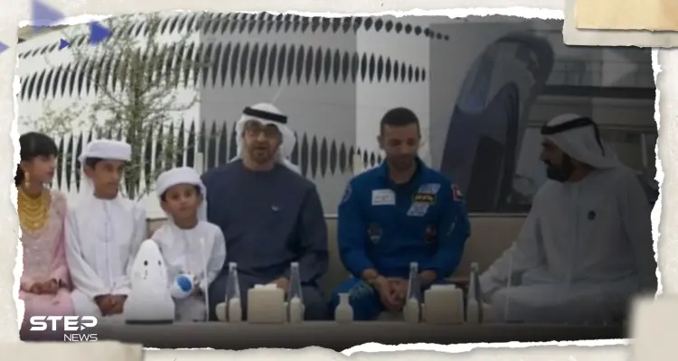 رئيس دولة الإمارات ومحمد بن راشد يستقبلان رائد الفضاء سلطان النيادي لدى عودته لأرض الوطن (فيديو): أخبار