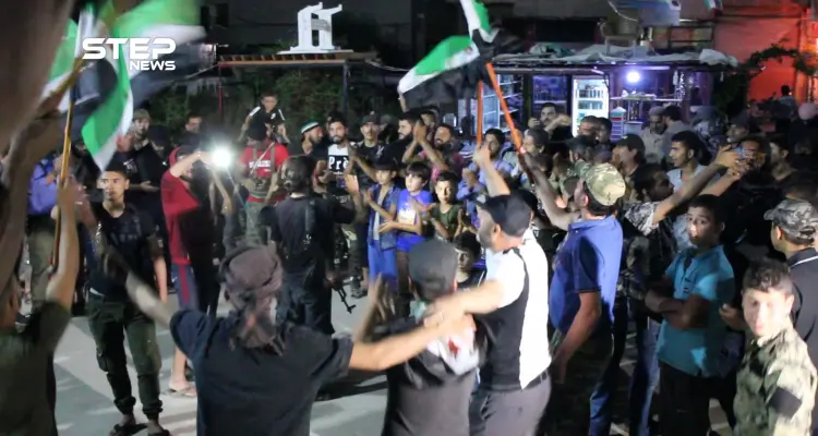 مظاهرة ليلية بمدينة عفرين شمالي حلب تخليدًا للساروت وتأكيدًا على إسقاط نظام الأسد: أخبار