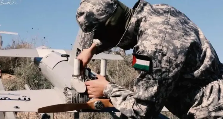 ‏حماس تستهدف موقعاً عسكرياً في كيسوفيم بطائرة مسيرة.. وإسرائيل تؤكد اعتراضها: أخبار