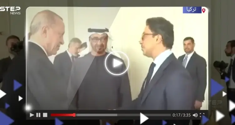 شاهد ردة فعل أردوغان عندما علم بملكية بن زايد لنادي مانشستر سيتي.. وهذا ما قاله له باستغراب: أخبار