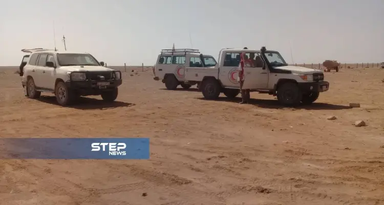 بالصور جانب من لقاء فريق الأمم المتحدة مع أهالي مخيم الركبان: أخبار