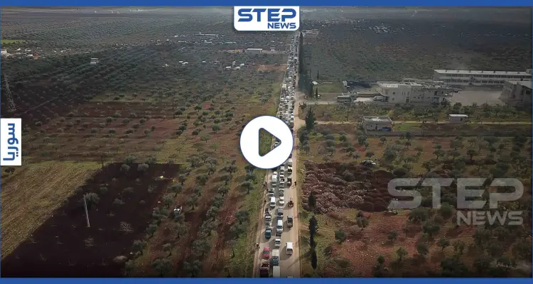 فيديو خاص|| كأنها القيامة.. طرقات إدلب وريفها تعج بآلاف النازحين الفارين من الموت نحو المجهول: أخبار